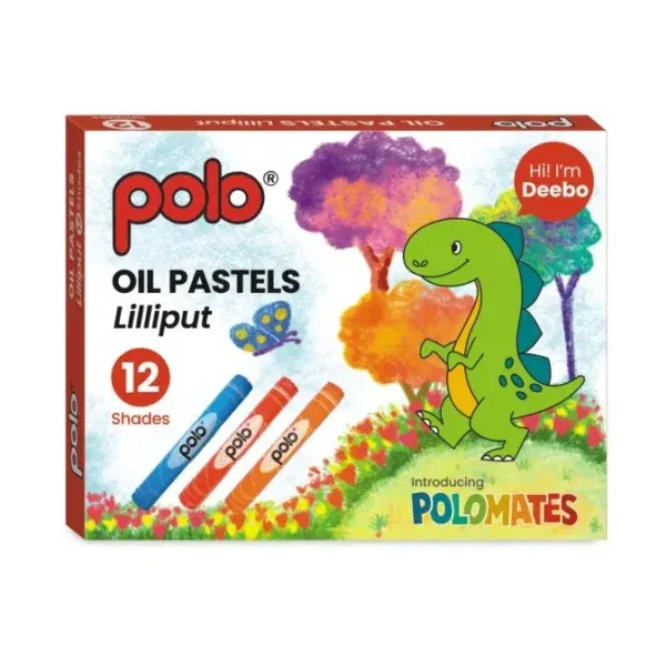 Oil Pastels 12 Shades Lilliput